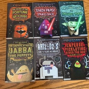 Star Wars Books All 6 for $25
Origami Yoda Books Reading level grades 4-7